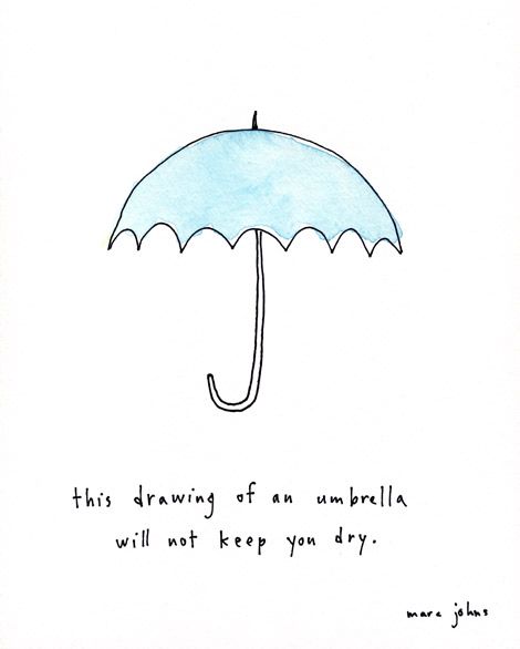 Marc Johns: this drawing of an umbrella Marc Johns, Umbrella Drawing, Nice Thoughts, Rene Magritte, Cloudy Day, Artsy Fartsy, Art Journal, Art Photography, Cool Art