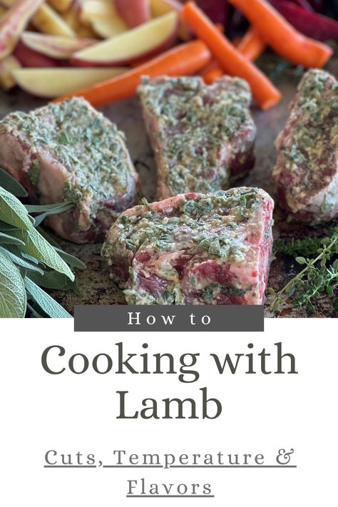 Discover the secrets to preparing and cooking tender, flavorful lamb with tips from a shepherdess raising grass-fed Icelandic sheep. Learn about the best cuts, cooking times, temperatures, and delicious flavor pairings to make your lamb dishes unforgettable. Lamb Cuts, Lamb Dinner, Lamb Chop Recipes, Lamb Dishes, Rack Of Lamb, Lamb Chops, Lamb Recipes, Carne Asada, Red Meat