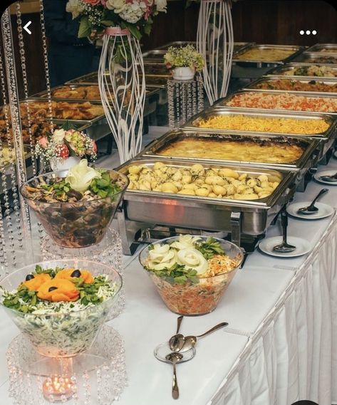 Wedding Catering Buffet, Buffet Presentation, Buffet Set Up, Wedding Buffet Food, Buffet Catering, Catering Food Displays, Decoration Buffet, Food Set Up, Catering Buffet