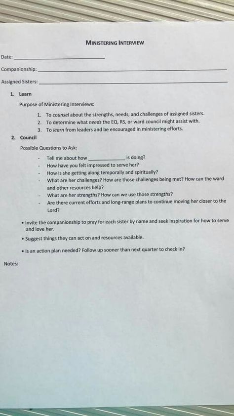 Lds Ministering Interview Questions, Relief Society Ministering Interviews, Ministering Interview Questions, Ministering Interview Ideas, Ministering Lds, Ministering Ideas, Relief Society Visiting Teaching, Lds Relief Society, Primary Ideas