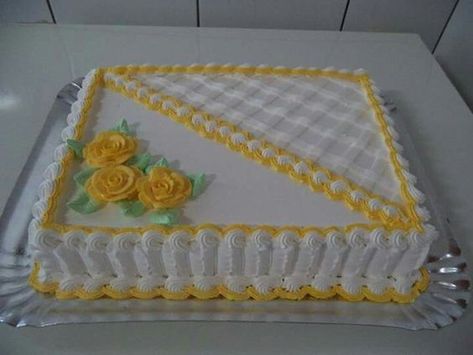 Square Cake Design, Midnight Cake, Buttercream Cake Designs, Birthday Sheet Cakes, Square Cake, Cake Decorating Frosting, Sheet Cakes, Order Cake, Easy Cake Decorating