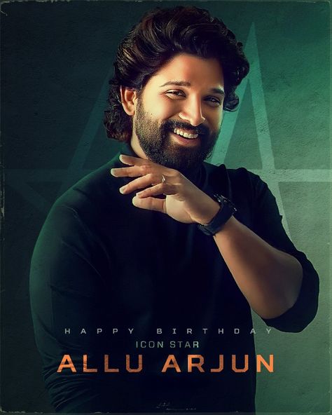 Happy Birthday Icon Star ⭐ The man of swag and style 🔥 #HBDAlluArjun #AlluArjun Happy Birthday Allu Arjun Images, Happy Birthday Icons, Allu Arjun Images, Birthday Icon, Happy Returns, Happy Birthday Dear, Allu Arjun, Very Happy Birthday, Upcoming Films