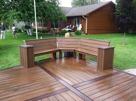 Trex deck, bench and storage - Beach Style - Deck - Other - by Packer Builders, Inc | Houzz Trex Bench, Deck Storage Bench, Deck Benches, Patio Storage Bench, Bench And Storage, Deck Bench, Deck Storage, Composite Deck, Trex Deck