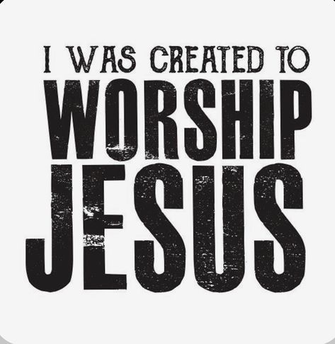 Whenever I’m asked the question of whether I’m in church to fulfill my own need or...to give worship to God, I’ll always be vigorously responding yes by the time the person hits the “or”. 😂I have a deep-seated need to worship. Trick question!! 🤪 It’s a resounding YES!/YES!- and both yesses are just the two sides of the same coin. I think there’s a little pinch of “The sabbath was created for man, not man for the sabbath” in that first yes. Created To Worship, Morning Encouragement, Svg Prints, Faith Sayings, Worship Quotes, Worship Jesus, Quotes Christian, Sheer Gown, Ayat Alkitab