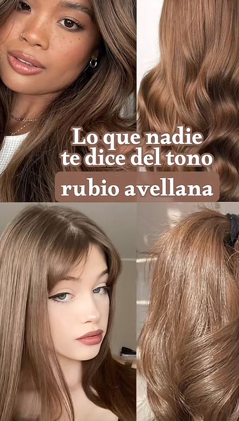 Color De Cabello Para Blancas, Rubio Chocolate, Honey Brown Hair, Beautiful Hair Color, Hairstyle Look, Tone Hair, Easy Hairstyles For Long Hair, Hair Care Tips, Aesthetic Hair