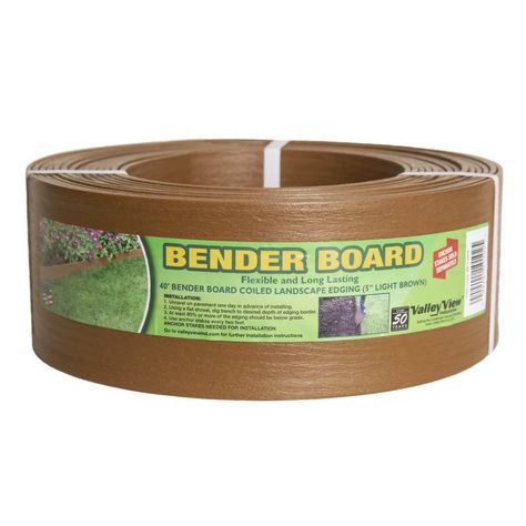 5" Composite Bender Board 40ft | Valley View Bender Board, Mulberry House, Landscape Edging, Valley View, Landscape Materials, Galvanized Metal, Pool Patio, Trim Color, Landscape Design