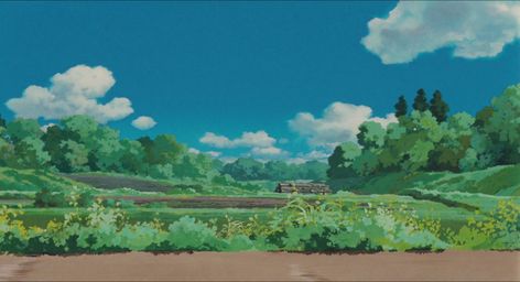 MY NEIGHBOR TOTORO: A Visual Appreciation - Nerdist Lofi Nature, Ghibli Screencaps, Ghibli Reference, Ghibli Landscape, Ghibli Nature, Ghibli Scenery, Ghibli Background, Totoro Art, Art Studio Ghibli