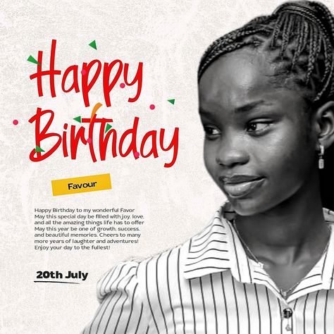 Young afro lady on a white background design Event Poster Design Inspiration, Birthday Flyer Design, Birthday Background Design, Happy Birthday Design, Social Media Branding Design, Graphic Design Images, Graphic Design Tutorials Learning, Happy Birthday Posters, Graphics Design Ideas