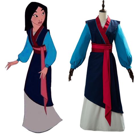 Mulan Halloween, Mulan Outfit, Mulan Dress, Handmade Halloween Costumes, Hua Mulan, Disney Bound Outfits, Disney Inspired Outfits, Hanfu Dress, Disney Princess Dresses