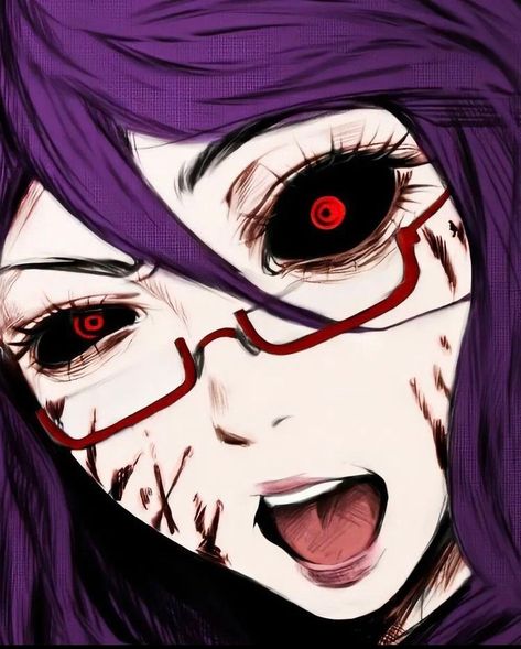 An Anime, Tokyo Ghoul, Anime Character, Tokyo, Purple, Red, Anime, Hair