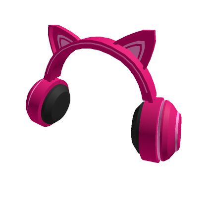 Roblox Headphones, Cat Headphones, Pink Headphones, Cat Headband, Halloween Wallpaper Iphone Backgrounds, Cute Headphones, Roblox Account, Halloween Wallpaper Iphone, Iphone Backgrounds