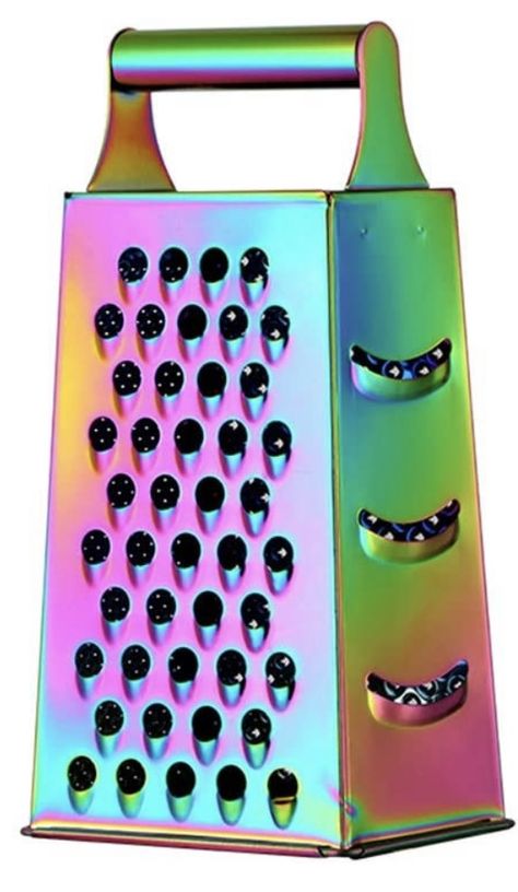 Rainbow Kitchen Accessories, Rainbow Goth Decor, Rainbow Kitchen Decor, Iridescent Decor, Rainbow Kitchen, Rainbow Metal, Future Kitchen, Mermaid Room, Kitchen Mood Board