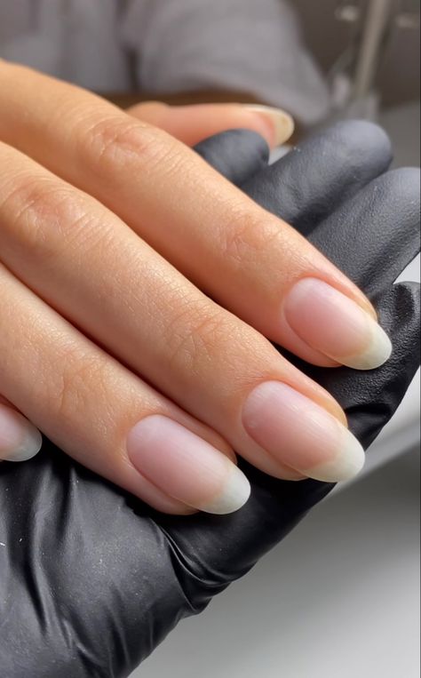 Gel Nails On Natural Nails, Nails On Natural Nails, Natural Summer Nails, Nails Minimal, Nail Shapes Squoval, Summer Nails 2024, Long Natural Nails, Simple Gel Nails, Nails 2024