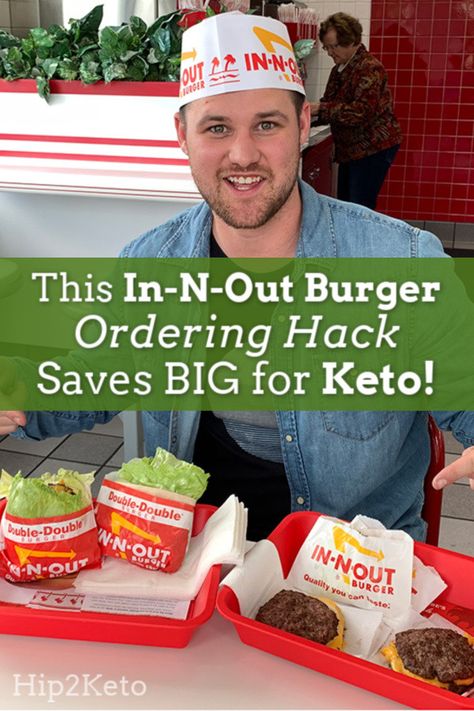 In N Out Menu, Best Keto Fast Food, Keto Friendly Fast Food, Keto Fast Food Options, Keto Basics, Keto Restaurant, Double Burger, In And Out Burger, The Flying Dutchman