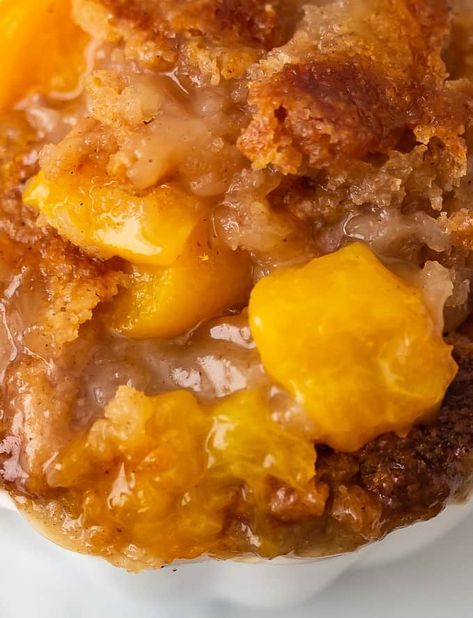 Can Peach Cobbler, Canned Peach Cobbler Recipe, Best Peach Cobbler, Southern Peach Cobbler, Easy Peach Cobbler Recipe, Cobbler Easy, Peach Cobbler Easy, Peach Desserts, Peach Cobbler Recipe