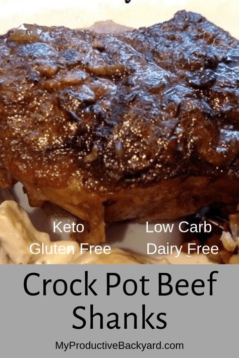 Crock Pot Keto, Dairy Free Meal, Beef Shank Recipe, Beef Shanks, Crock Pot Corned Beef, Crock Pot Beef, Keto Gluten Free, Dairy Free Low Carb, Low Carb Meatballs