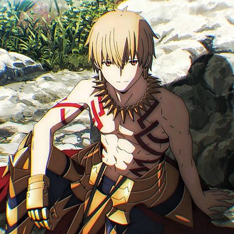 King Gilgamesh, Gilgamesh And Enkidu, Gilgamesh Fate, Fate Stay Night Series, Snow White With The Red Hair, Galaxy Images, Blood Art, Fate Stay Night Anime, Evil Anime