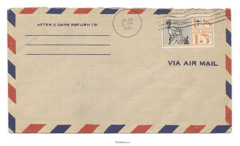 Envelope Png Aesthetic, Vintage Mail Aesthetic, Old Letters Vintage, Aesthetic Envelope, Air Mail Envelope, Envelope Png, Airmail Envelopes, Letters Vintage, طوابع �بريد