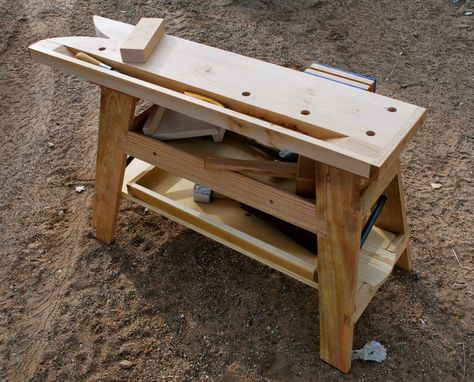 Build Your Own Garage, Workbench Stool, Modern Woodworking, Portable Workbench, Wood Trellis, Wood Mantle, Workbench Plans, Garage Work Bench, Woodworking Workbench