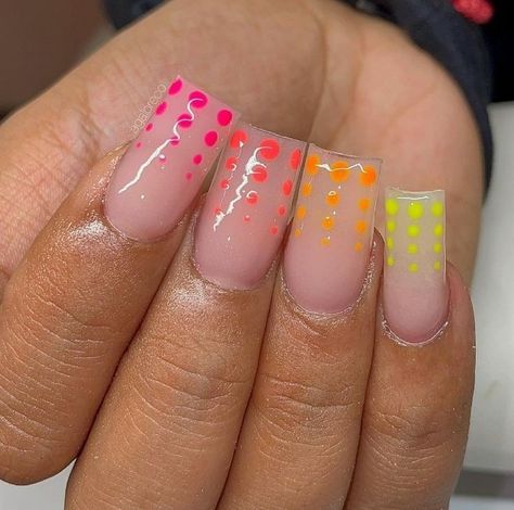 Stone Nails, Cute Acrylic Nail Designs, Work Nails, Dope Nail Designs, Short Square Acrylic Nails, Dots Nails, Long Square Acrylic Nails, Acrylic Nails Coffin Short, Short Acrylic Nails Designs