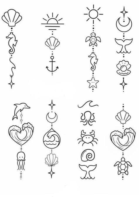 Tattoo Flash Sheet Girly, Flash Sheet, Tattoo Flash Sheet, Flash Tattoos, Tattoo Style Drawings, Drawing Inspo, Fine Line Tattoos, Mermaid Art, Tattoo Flash