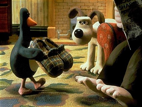 The Wrong Trousers Wallace And Gromit Penguin, Wallace And Gromit Characters, Feathers Mcgraw, 2024 Diary, Clay Animation, Wallace And Gromit, Animated Short Film, Aardman Animations, Animation Stop Motion