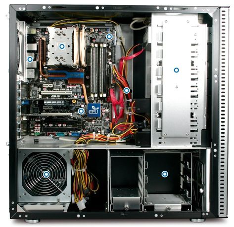 What's Inside Your Computer Cabinet (CPU Box)? | Science ABC Inside Pc, Read Only Memory, Cpu Socket, Computer Maintenance, Central Processing Unit, Computer Tower, Computer Engineering, Types Of Cabinets, Repair Guide