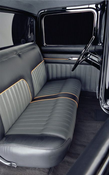 Car Interior Upholstery, Auto Upholstery, Chip Foose, Automotive Upholstery, Custom Car Interior, Chevrolet C10, Ford F100, Ford Pickup Trucks, Car Upholstery