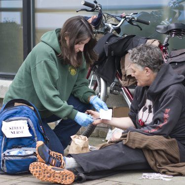 Street Nurses Homeless Shelter Volunteer, Detox Products, Homeless Housing, Nursing History, Homeless Shelter, Faith In Humanity Restored, Homeless People, Humanity Restored, Acts Of Kindness