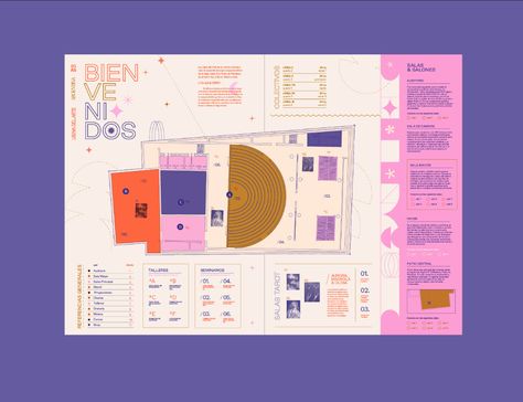 arcanos | festival esotérico on Behance Museum Map Design, Exhibition Layout Plan, Festival Planning, Map Layout, City Branding, Directory Design, Leaflet Design, Festival Design, Illustrated Map