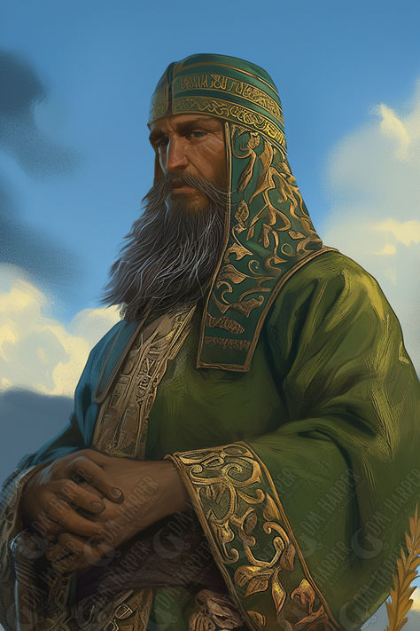 Father Ellardin Darovik, The Abbot of Goldenfields, is a worshiper of Chauntea and a member of the Emerald Enclave, (NG male Damaran human priest), Goldenfields, Storm King's Thunder Runequest Art, Fantasy Priest Art, Male Noble Character Art, Dnd Priest, Mask Arab, Emerald Enclave, Fantasy Priest, Knight Rpg, Dragon Priest