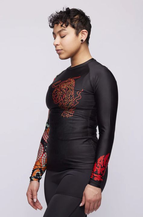 Womens Bjj Rash Guard, Jiu Jitsu Rash Guards, Bjj Rash Guard, Bjj Women, Stay Down, Rash Guard Women, Grappling, Rash Guard, Perfect Fit