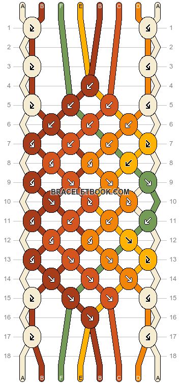 Thanksgiving Friendship Bracelet, Diy Friendship Bracelets Patterns, Diy Bracelets Patterns, Friendship Bracelets Diy, Soda Pop, Friendship Bracelet Patterns, Diy Bracelets, Fall Pumpkins, Bracelet Patterns