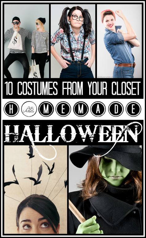 10 Genius Last Minute #Halloween #Costumes from your closet at the36thavenue.com ...Eek! Skeleton Bartender, Halloween Costumes From Your Closet, Costumes From Your Closet, Last Minute Halloween, Hallowen Costume, Last Minute Costumes, Homemade Costumes, Halloween 2014, Last Minute Halloween Costumes