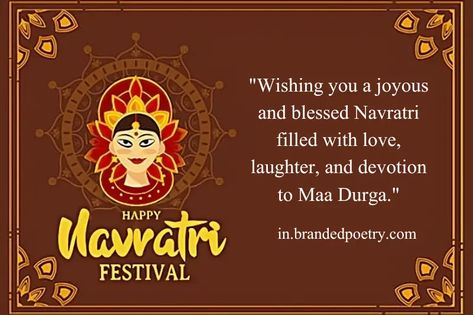 Hello friends! Are you looking for the best happy Navratri wishes to celebrate the Maa Durga festival with joy? Look no further! In this article, We have compiled amazing Navratri wishes, quotes, and messages that you can pick to celebrate the special Navratri festival with joy and happiness. Let’s read.  Navratri Wishes Navratri is a […] The post Happy Navratri Wishes, Quotes, Messages & Captions [2023] fi... Navratri Quotes In English, Navratri Quotes For Instagram, Navratri Captions, Navratri Captions For Instagram, Navratri Wishes Quotes, Captions 2023, Navratri Quotes, Happy Navratri Wishes, For Instagram Post