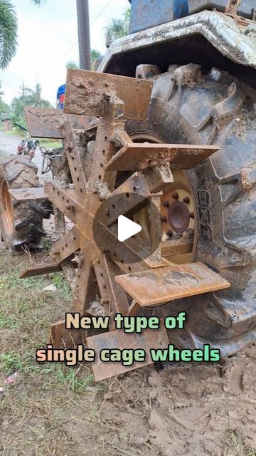 Bogolu Nithish Reddy on Instagram: "Introducing our new single cage wheels – adjustable for both inside and outside positions. This innovative setup is designed for tractors to perform efficiently in deep mud fields. #farming #tractors #bogolunithishreddy" Farming Tractors, Compact Tractor Attachments, Main Gates, Gates Design, Tractor Idea, House Main Gates Design, Tractor Attachments, Compact Tractors, Main Gate Design