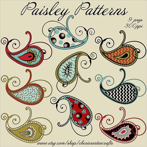 Paisley Drawing, Paisley Doodle, Arte Doodle, Paisley Art, Zen Doodle, Art Kits, Zentangle Patterns, Paisley Design, Drawing Tutorials