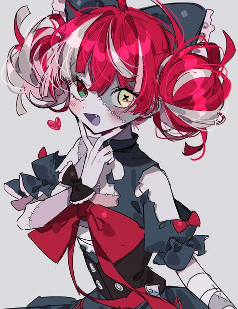 #Vtuber #Fanart Zombie Anime Art, Zombie Pfps, Kureji Ollie, Zombie Character, Anime Zombie, Cute Zombie, Zombie Art, Female Character Concept, Anime Drawings Tutorials