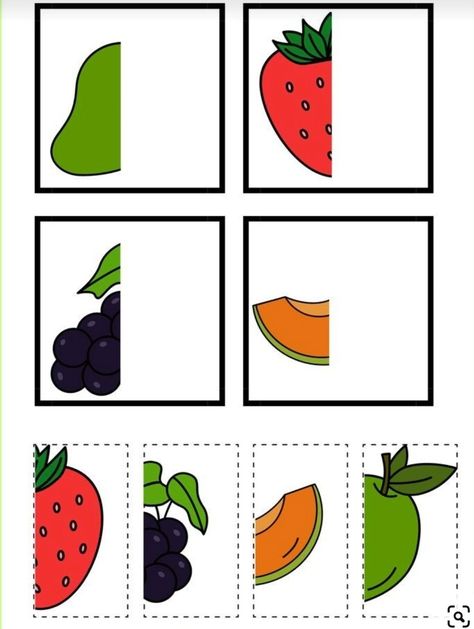 Cut And Glue Activities Kindergarten, Fruits Activities For Toddlers, Cut And Paste Activities Preschool, Fruit Worksheets Preschool, Fruits Worksheets For Kindergarten, Cut And Glue Activities For Kids, Fruit Activities For Toddlers, Cut And Glue Free Printable, Cut And Paste Worksheets Preschool