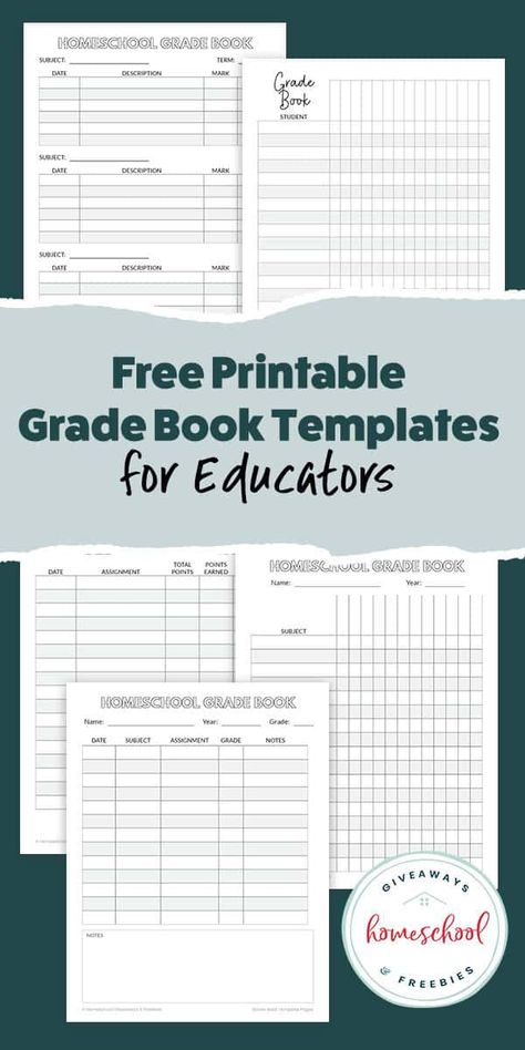 If you are new to homeschooling, or have been homeschooling for a while, you may be wondering the best way to keep track of assignments Homeschool Grade Book, Gradebook Template, Binder Organization School, Grade Book Printable, Teacher Binder Printables Free, Homeschool Student Planner, Grade Book Template, Teacher Grade Book, Homeschool Binder