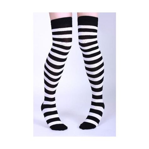 Medias Rayadas 5/8 Moda Lolita J.rock_emo_punk_cosplay_urban ❤ liked on Polyvore featuring socks Punk Cosplay, Knee High Sock, Acne Studios, Cute Outfits, Socks, Acne, Stripes, Off White