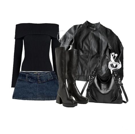 Black Cat Outfit, Ugg Bag, Outfit Top, Boots Ugg, Looks Street Style, November 13, Swaggy Outfits, Mean Girls, Lookbook Outfits