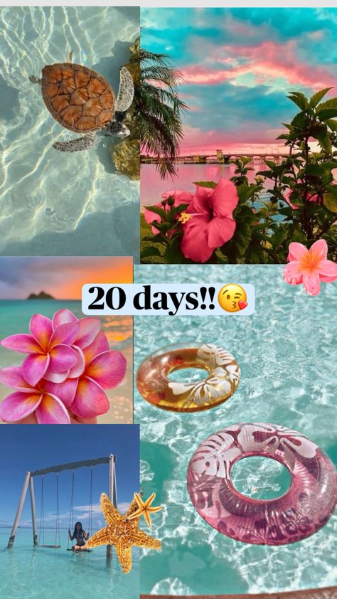 20 days till summer break!!😘 #slay #summer #summerbreak #countdown Summer Countdown, Summer Break, Bonito