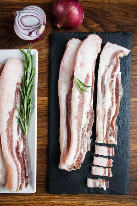 Salt Pork Recipe - Cook.me Recipes Salt Pork Recipes, Salt Pork, Tattoo Quotes For Women, Pork Recipe, Pork Belly, Thanksgiving Turkey, Pork Recipes, Fresh Rolls, Good Food