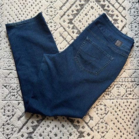 Jag Jeans High Rise Straight Leg - 18W Jag Jeans, High Jeans, Jeans Denim, High Rise, Straight Leg, Spandex, Plus Fashion, Outfit Inspo, How To Wear