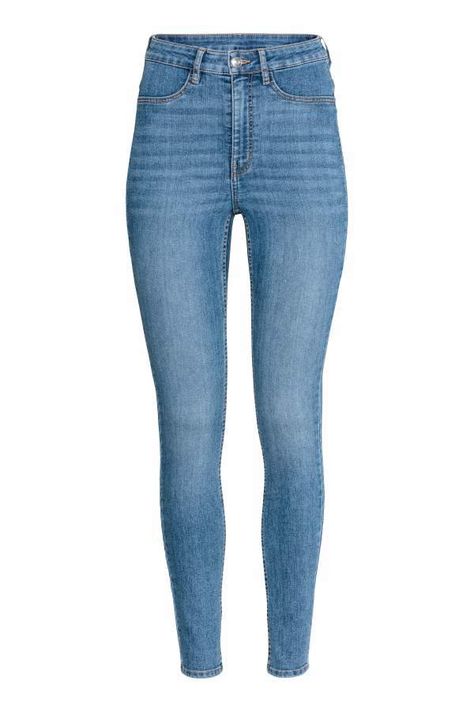 H&M Super Skinny High Jeans Jeans Outfit Fall, Moda Jeans, Cute Pants, Cute Jeans, Jogger Jeans, High Waisted Denim, High Jeans, Jean Outfits, Ripped Jeans