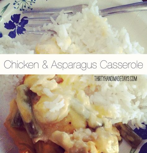 Chicken nummies Rice And Asparagus, Cheesy Asparagus, Asparagus Chicken, Chicken And Asparagus, Recipes For Chicken, Asparagus Casserole, Recipes With Enchilada Sauce, Recipe Using Chicken, Cooked Chicken Recipes