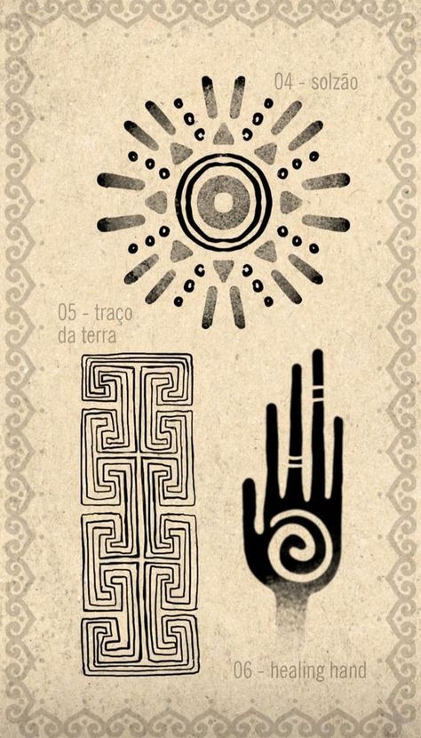 Shamanic Tattoo, Indigenous Tattoo Ideas, Inca Symbols, Hippie Symbols, Beautiful Spine Tattoos, Word Tattoo Ideas, Alchemy Tattoo, Illusion Tattoos, Optical Illusion Tattoos