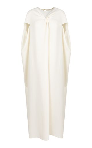 MODA OPERANDI: HEIRLOOM Twisted Silk Crepe Maxi Dress… Vestidos Maxi, Crepe Maxi Dress, Jersey Maxi Dress, Fashion Silhouette, Maxi Jersey Dress, Ivory Silk, Crepe Dress, Silk Crepe, 2024 Collection