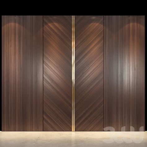 Veneer Wall Panelling Design, Veneer Panelling, Wall Cladding Interior, Wooden Wall Cladding, Drawing Room Design, Wood Wall Design, Internal Sliding Doors, Cladding Design, Wardrobe Door Designs